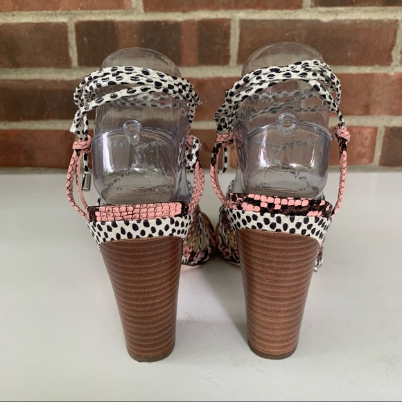 Jessica Simpson Women's Milaye Block Heel Sandals Mauve Combo Size US 8 M - Picture 8 of 8